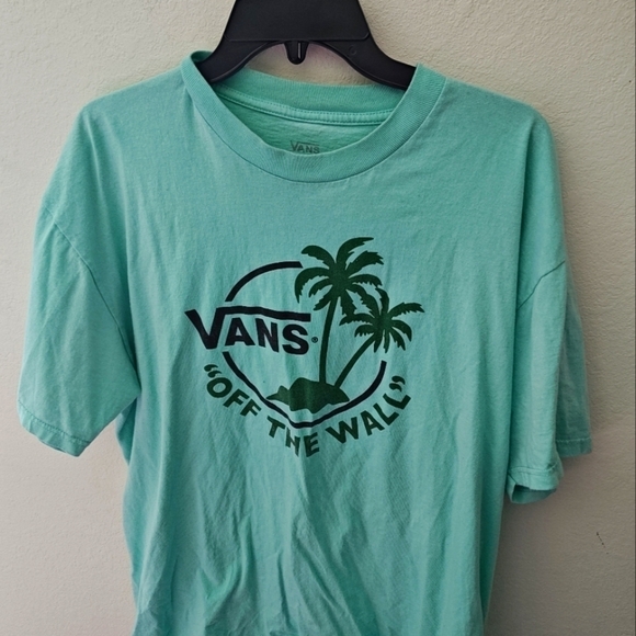 Vans Off the Wall Palm Tree Graphic T-shirt - Picture 1 of 2